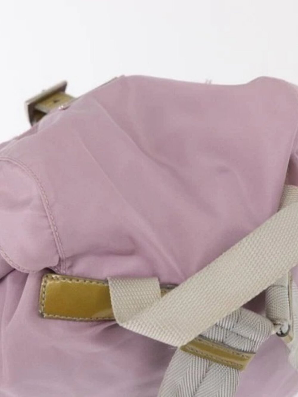 PRADA Backpack Nylon Pink Silver Auth 163327A - Picture 6 of 16